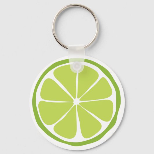 Summer Citrus Limoen Sleutelhanger (Voorkant)