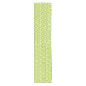 Summer Citrus Limoen Table Runner Korte Tafelloper (Voorkant)