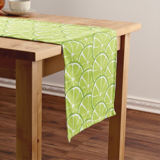 Summer Citrus Limoen Table Runner Korte Tafelloper (Voorbeeld)