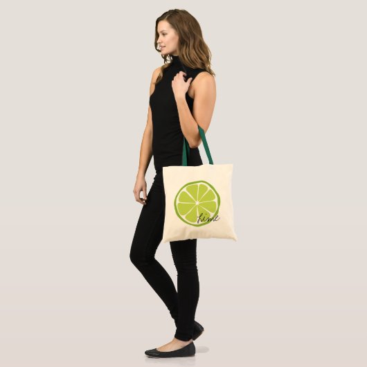 Summer Citrus Limoen Tas (Voorkant (model))