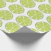 Summer Citrus Limoen Wrapping Paper Cadeaupapier (Hoek)