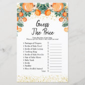 Summer Citrus Oranje gissing prijsspel (Voorkant)