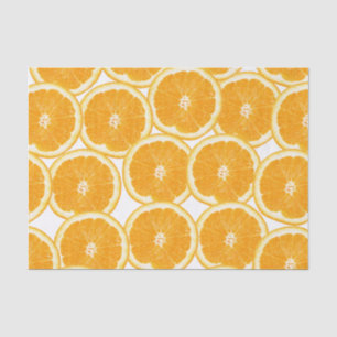 Summer Citrus Oranje Slices Tissuepapier