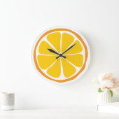 Summer Citrus Oranje Wall Clock Grote Klok (Huis)