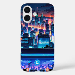 Summer City Glow iPhone 16 Hoesje