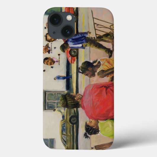 Summer City Stoop 2000 Case-Mate iPhone Case (Achterkant)
