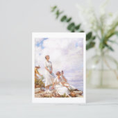 Summer Clouds Charles Courtney Curran Briefkaart (Staand voorkant)