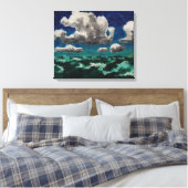 Summer Clouds | Emil Nolde | Canvas Afdruk (Insitu (Slaapkamer))