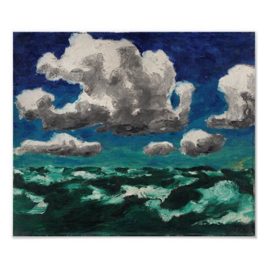 Summer Clouds | Emil Nolde | Foto Afdruk (Voorkant)