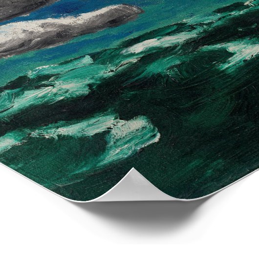 Summer Clouds | Emil Nolde | Poster (Hoek)