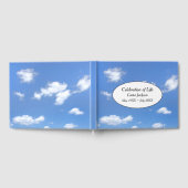 Summer Clouds In Sky for Memorial Service  Gastenboek (Volledig)