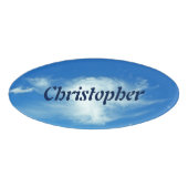 Summer Clouds Naambadge (Voorkant)