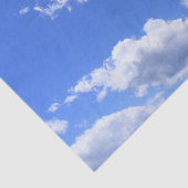 Summer Clouds Tissuepapier (Detail)