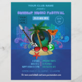 Summer Club Beach Party voegt foto's toe en nodigt Flyer (Voorkant)