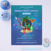 Summer Club Beach Party voegt foto's toe en nodigt Flyer (Enkel)