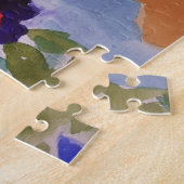 Summer Coast & Flower Jigzaag Puzzle Legpuzzel (Zijkant)