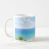 Summer Coastal Landscape Mug Koffiemok (Links)