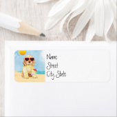 Summer Cocker Spaniel Etiket (Insitu)