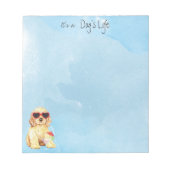 Summer Cocker Spaniel Notitieblok (Voorkant)