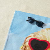 Summer Cocker Spaniel Strandlaken (In situ)