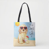 Summer Cocker Spaniel Tote Bag (Voorkant)