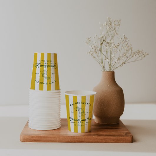 Summer Cocktail Club | vrijgezellen Papieren Bekers