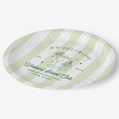 Summer Cocktail Club | vrijgezellen Papieren Bordje (Gekanteld)