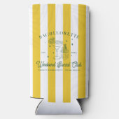 Summer Cocktail Club | vrijgezellen Seltzer Blikjeskoeler (Achterkant)