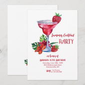 Summer Cocktail Kaart (Voorkant / Achterkant)