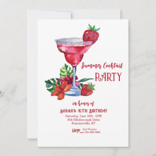 Summer Cocktail Kaart