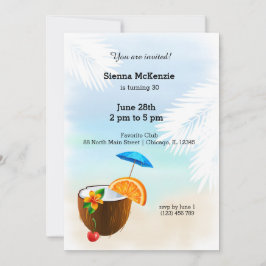 Summer Cocktail Kaart