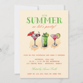 Summer Cocktail Kaart