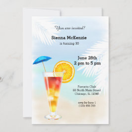 Summer Cocktail Kaart