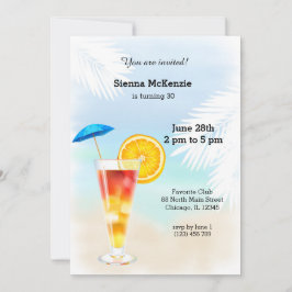 Summer Cocktail Kaart