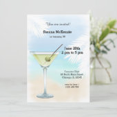 Summer Cocktail Kaart (Staand voorkant)