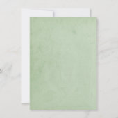 Summer Cocktail Party Adult Retro Style Mint Green Kaart (Achterkant)