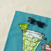 Summer Cocktails badhanddoeken Strandlaken (In situ)