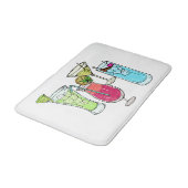 Summer Cocktails badmatten (Gekanteld)