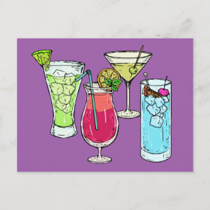 Summer Cocktails briefkaart