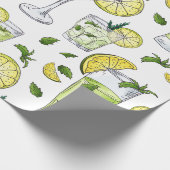Summer Cocktails Cadeaupapier (Hoek)