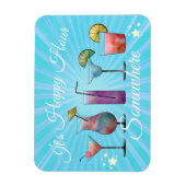 Summer Cocktails Happy Hour ergens Magneet (Verticaal)