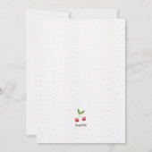 Summer Cocktails Kaart (Achterkant)