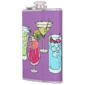 Summer Cocktails, maatkolf Heupfles (Links)