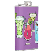 Summer Cocktails, maatkolf Heupfles (Rechts)
