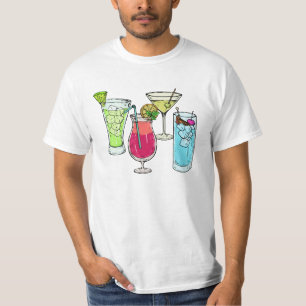Summer Cocktails shirten & colbertjassen T-shirt