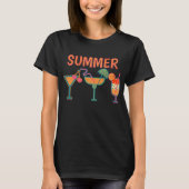 Summer Cocktails T-shirt (Voorkant)