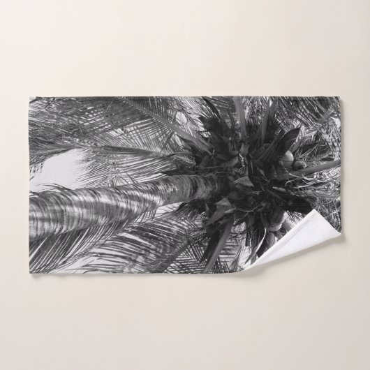 Summer Coconut Chill Palm 2 Bad Handdoek (Handdoek)