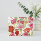 "Summer Coffee" cricketDiane Art Briefkaart (Staand voorkant)