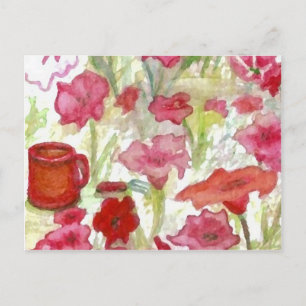 "Summer Coffee" cricketDiane Art Briefkaart