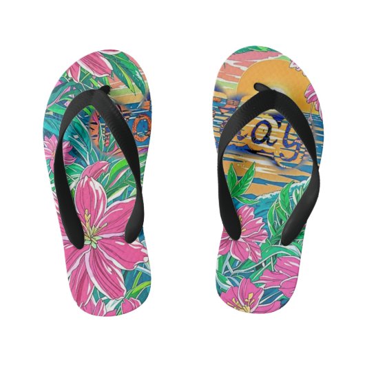 #Summer Collectie Summer Essentials Kinder Teenslippers (Voetbed)